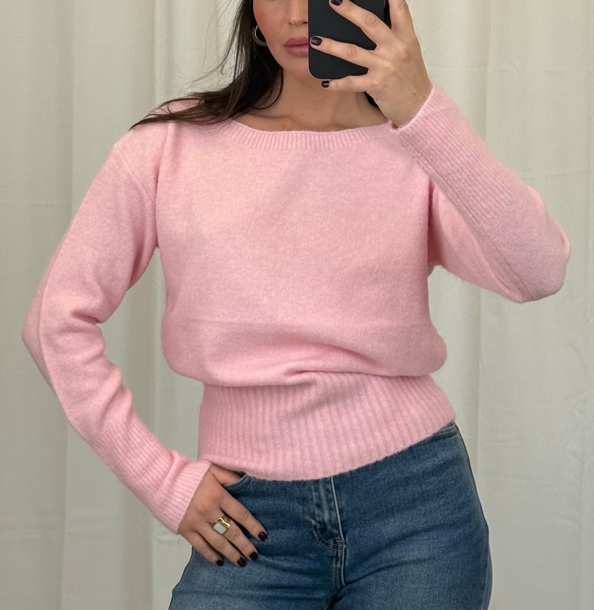 Taillierter Soft Knit Mina