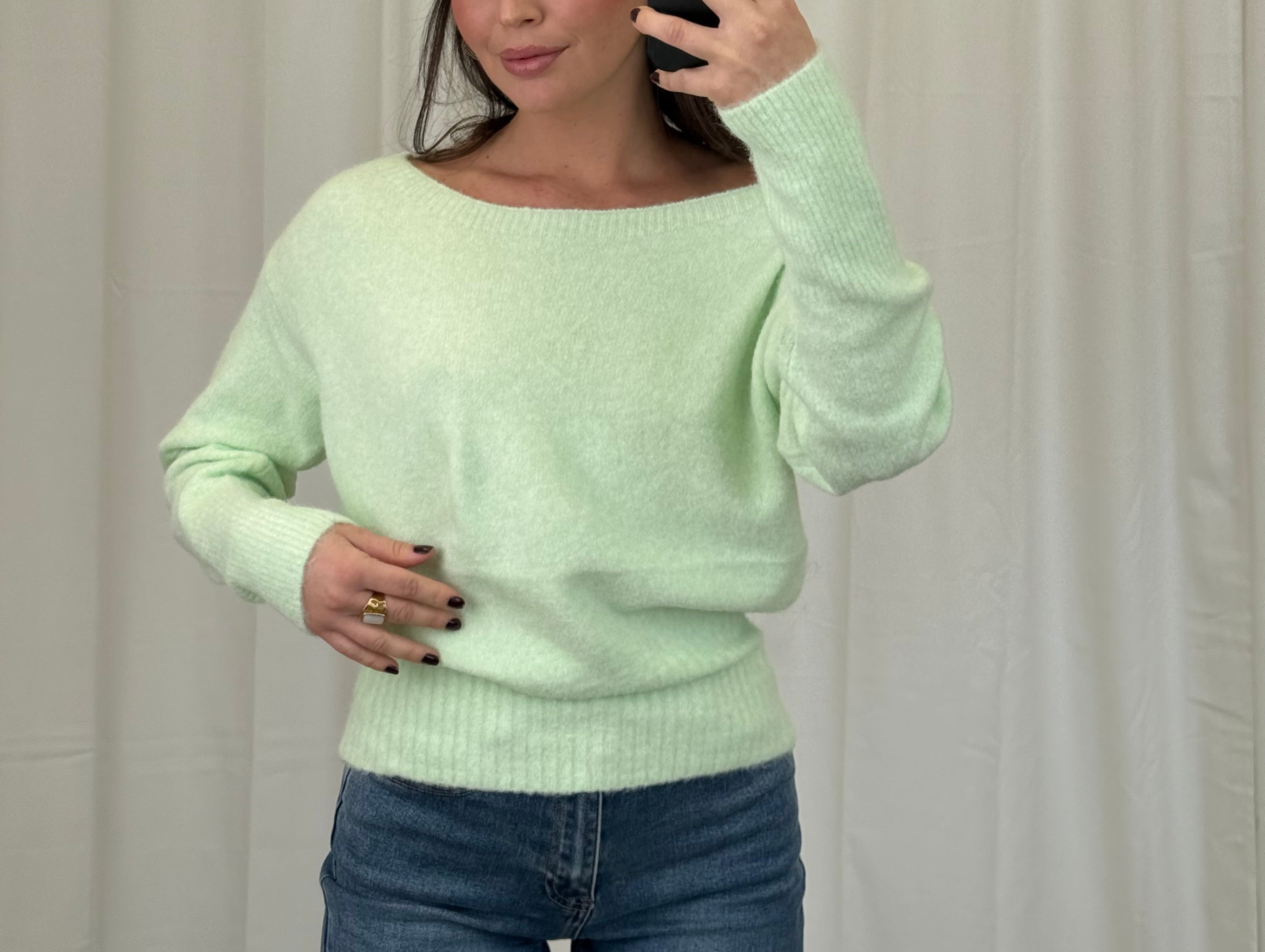 Taillierter Soft Knit Mina