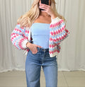 Fluffy Bubble Cardigan Lia